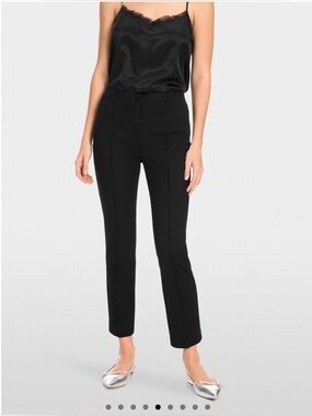 NWT!!! MARC CAIN Black 7/8 Jersey Trousers - Size N3 (US 8)
